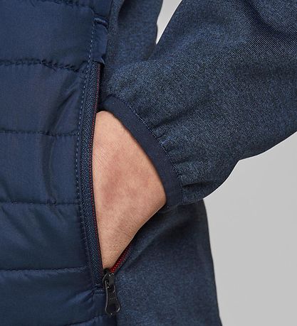 Jack & Jonas Dynejakke - JjeMulti - Noos - Navy Blazer m. Rød