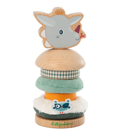 Lilliputiens Stabletårn - 7 Dele - Dragen Joe