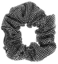 By Stær Scrunchie - Tindra - Black w. Glitter Stone By Stær Scrunchie - Tindra - Black w. Glitter Stone