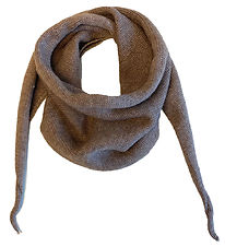 By Stær Tørklæde - Strik - Rita - 117x32 cm - Brunmeleret By Stær Tørklæde - Strik - Rita - 117x32 cm - Brunmeleret