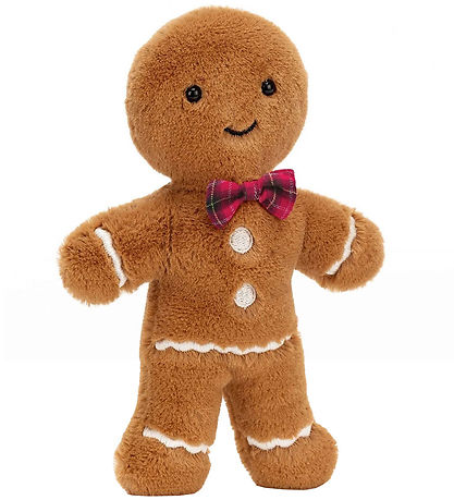 Jellycat Bamse - 18x6 cm - Jolly Gingerbread Fred Jellycat Bamse - 18x6 cm - Jolly Gingerbread Fred