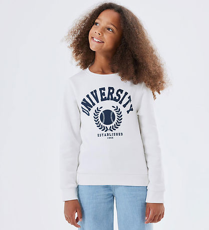 Name It Sweatshirt - Noos - NknTille - White Alyssum Name It Sweatshirt - Noos - NknTille - White Alyssum