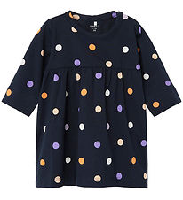 Name It Dress - NbfTunna - Dark Sapphire w. Dots Name It Dress - NbfTunna - Dark Sapphire w. Dots