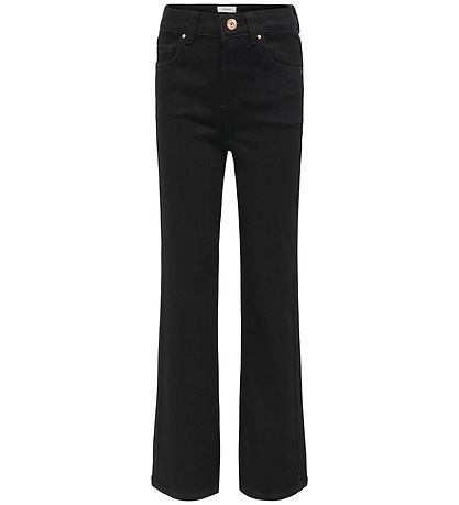 Kids Only Jeans - KogJuicy Wide - Noos - Black Denim Kids Only Jeans - KogJuicy Wide - Noos - Black Denim