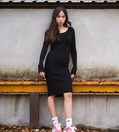 Hound Kjole - Strik - Sort Hound Kjole - Strik - Sort