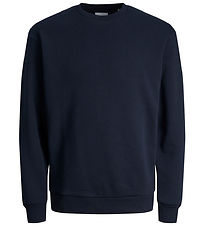 Jack & Jones Sweatshirt - JjeBradley - Noos - Navy Blazer Jack & Jones Sweatshirt - JjeBradley - Noos - Navy Blazer