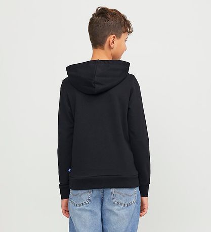 Jack & Jones Hættetrøje - JjeBradley - Noos - Sort