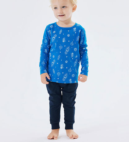 Name It Nattøj - NmmNightset - Noos - Skydiver m. Rumprint