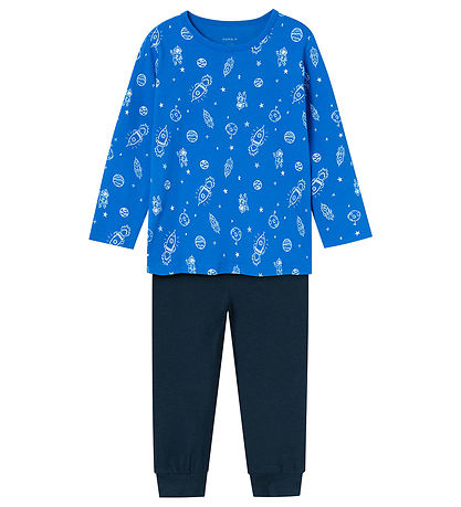Name It Nattøj - NmmNightset - Noos - Skydiver m. Rumprint