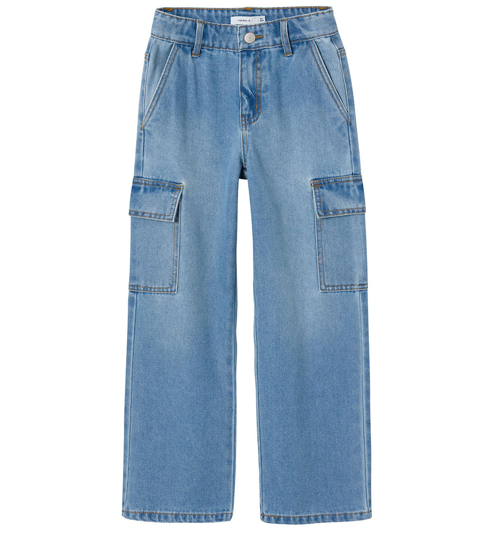 Jeans Name It - Cargaison - NkfRose - Noos - Light Blue Denim - Name It - 8 ans 128 - Jeans 37 €