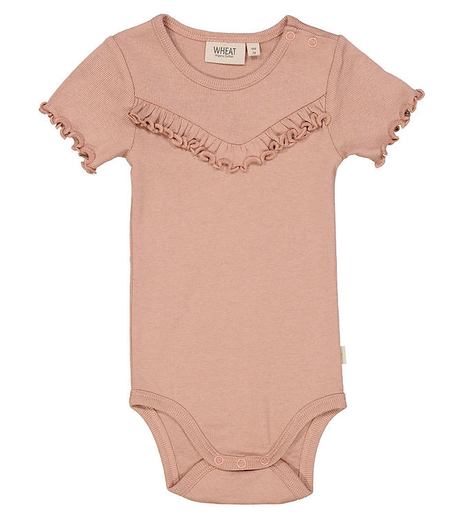 Wheat Body k/æ - Rib - Rose Down m. Flæse