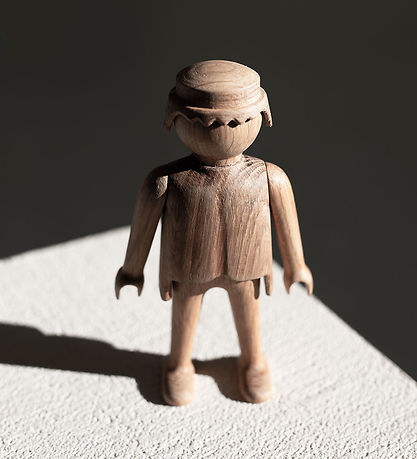 Boyhood Playmobil - Icon 1 - Small - Oak Boyhood Playmobil - Icon 1 - Small - Oak