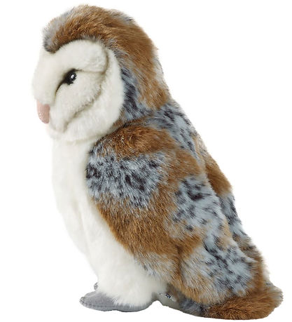 Living Nature Bamse - 27x15 cm - Slørugle - Large - Hvid/Brun Living Nature Bamse - 27x15 cm - Slørugle - Large - Hvid/Brun