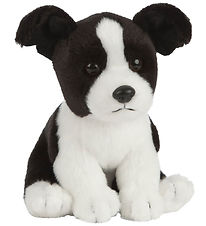 Living Nature Bamse - 21x13 cm - Border Collie-hvalp - Sort/Hvid Living Nature Bamse - 21x13 cm - Border Collie-hvalp - Sort/Hvid
