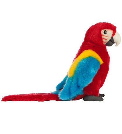 Living Nature Bamse - 25x16 cm - Ara - Rød