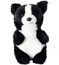 Living Nature Bamse - 18x10 cm - Baby Border Collie - Sort/Hvid Living Nature Bamse - 18x10 cm - Baby Border Collie - Sort/Hvid