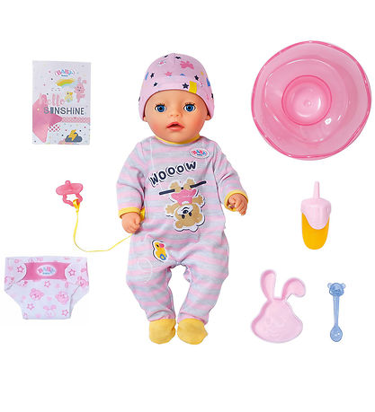Baby Born Dukke - Little Girl - 36 cm - 7 Funktioner Baby Born Dukke - Little Girl - 36 cm - 7 Funktioner