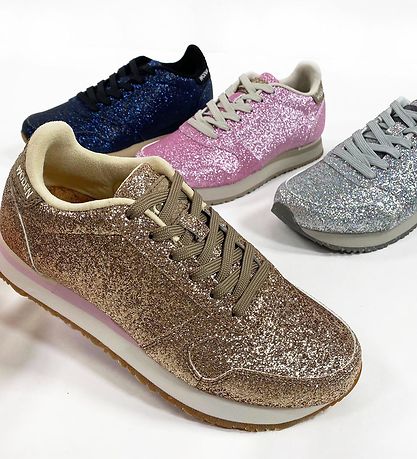 Woden Sko - Ydun Icon Glitter - Rose Multi