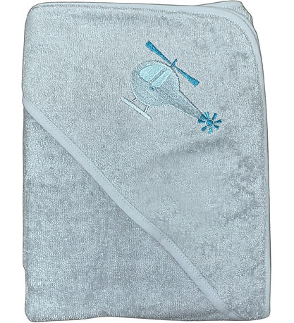 Nørgaard Madsens Babyhåndklæde - 75x75 cm - Dusty Green m. Helik Nørgaard Madsens Babyhåndklæde - 75x75 cm - Dusty Green m. Helik