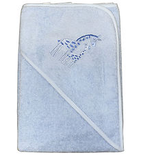 Nørgaard Madsens Badeslag - 75x75 cm - Lyseblå m. Giraffer Nørgaard Madsens Badeslag - 75x75 cm - Lyseblå m. Giraffer