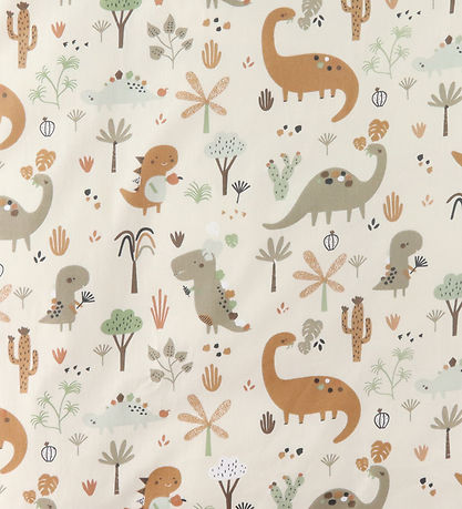 Nørgaard Madsens Bedding - Junior - Beige w. Dino Nørgaard Madsens Bedding - Junior - Beige w. Dino