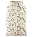 Nørgaard Madsens Sengetøj - Baby - Beige m. Dino Nørgaard Madsens Sengetøj - Baby - Beige m. Dino
