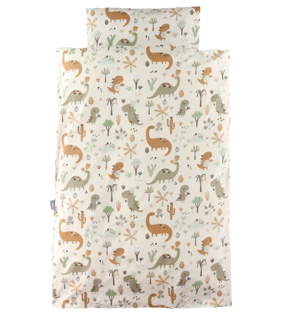 Nørgaard Madsens Babybettwäsche - Beige m. Dino - Nørgaard Madsens - Baby - Bettwäsche - Baby