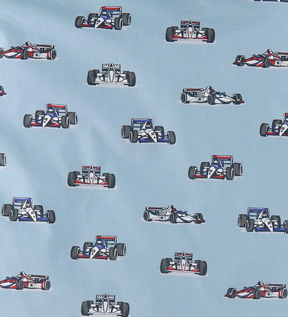 Nørgaard Madsens Sengetøj - Junior - Lyseblå m. Racerbiler Nørgaard Madsens Sengetøj - Junior - Lyseblå m. Racerbiler