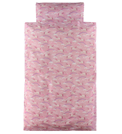 Nørgaard Madsens Sengetøj - Voksen - Pink m. Enhjørning Nørgaard Madsens Sengetøj - Voksen - Pink m. Enhjørning