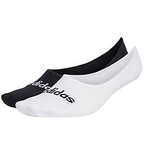adidas Performance Footies - 2-pak - Sort/Hvid adidas Performance Footies - 2-pak - Sort/Hvid
