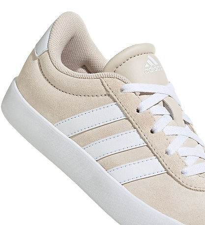 adidas Performance Sko - VL Court 3.0 K - Beige/Hvid adidas Performance Sko - VL Court 3.0 K - Beige/Hvid
