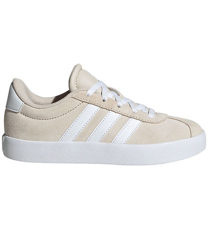 adidas Performance Sko - VL Court 3.0 K - Beige/Hvid adidas Performance Sko - VL Court 3.0 K - Beige/Hvid