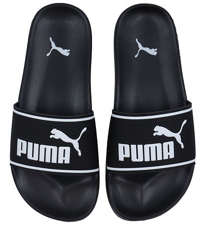 Puma Badesandaler - Leadcat 2.0 JR - Sort m. Hvid Puma Badesandaler - Leadcat 2.0 JR - Sort m. Hvid