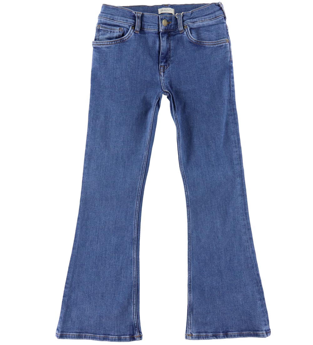 GANT Jeans - Bootcut - Mid Blue - GANT - 15 Jahre (170) - Jeans