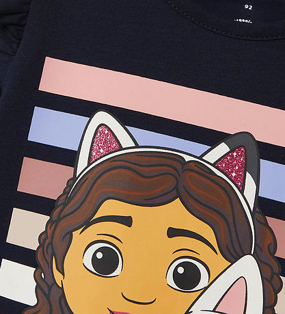 Name It Bluse - NmfDira Gabby - Dark Sapphire m. Glimmer Name It Bluse - NmfDira Gabby - Dark Sapphire m. Glimmer