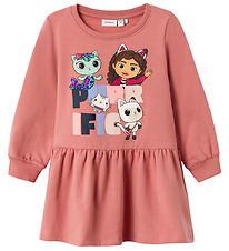 Name It Sweatkjole - NmfDidi Gabby - Ash Rose m. Glimmer Name It Sweatkjole - NmfDidi Gabby - Ash Rose m. Glimmer