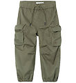 Name It Bukser - NmmBen R Parachute - Noos - Dusty Olive