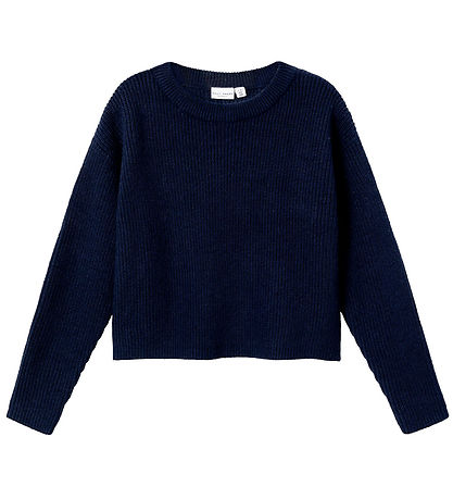 Name It Bluse - Strik - NkfVajsa - Dark Sapphire Name It Bluse - Strik - NkfVajsa - Dark Sapphire