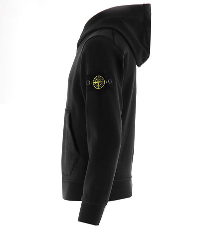 Stone Island Hættetrøje - Sort Stone Island Hættetrøje - Sort