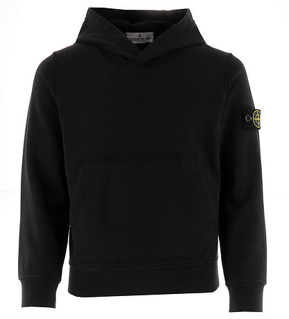 Stone Island Hættetrøje - Sort Stone Island Hættetrøje - Sort