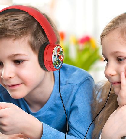 OTL Høretelefoner - Mario Kart - On-Ear Junior - Wireless - Rød