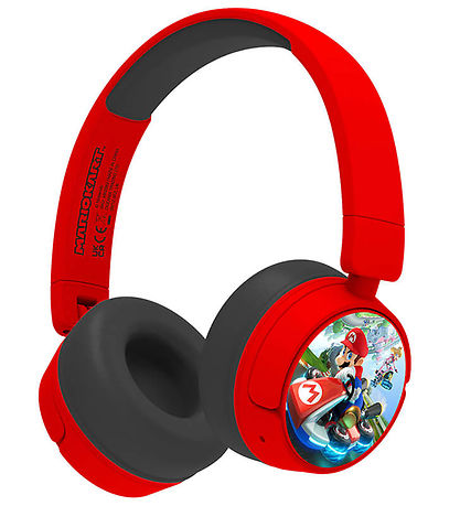 OTL Høretelefoner - Mario Kart - On-Ear Junior - Wireless - Rød