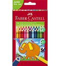 Faber-Castell Colouring Pencils - Triangular - Jumbo - 5.4 mm - 