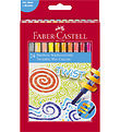 Faber-Castell Farvekridt - Twistable - 24 stk Faber-Castell Farvekridt - Twistable - 24 stk