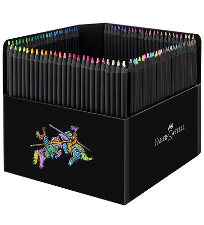 Faber-Castell Farveblyanter - Trekantet - Black Edition - 100 St Faber-Castell Farveblyanter - Trekantet - Black Edition - 100 St
