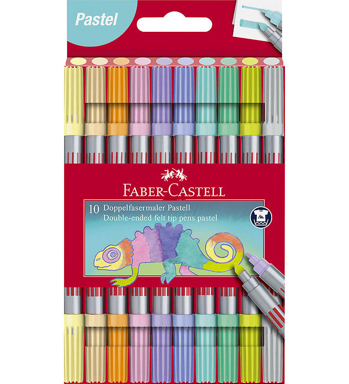 Faber-Castell 151112, Forskellige farver, Forskellige farver, Rund, 10 stk