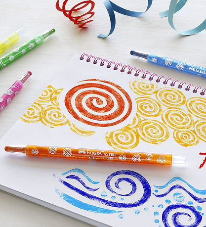 Faber-Castell Farvekridt - Twistable - 12 stk Faber-Castell Farvekridt - Twistable - 12 stk