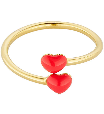 Design Letters Ring - Little Big Love - 18K Guldbelagt Design Letters Ring - Little Big Love - 18K Guldbelagt