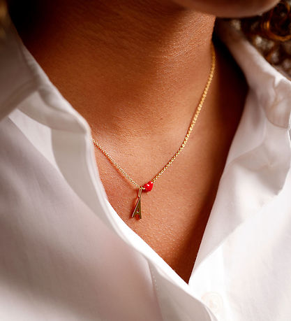 Design Letters Halskæde - Little Bog Love - 18K Guldbelagt Design Letters Halskæde - Little Bog Love - 18K Guldbelagt