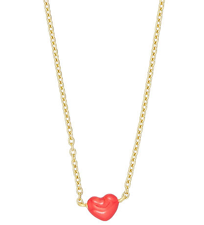 Design Letters Halskæde - Little Bog Love - 18K Guldbelagt Design Letters Halskæde - Little Bog Love - 18K Guldbelagt